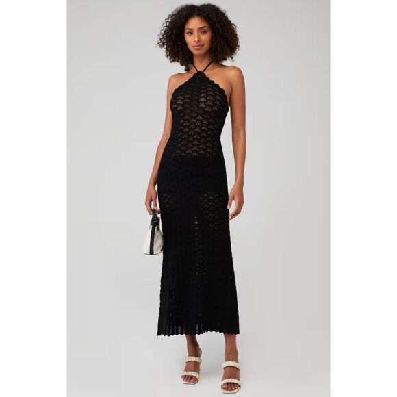 Astr the label Dresses & Skirts - ASTR the Label Shira Maxi Dress in Black NWT
